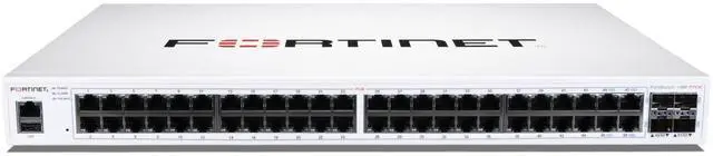 Main image of Fortinet FortiSwitch - 148F-FPOE L2+ Management Switch with 740W PoE (FS-148F-FPOE)