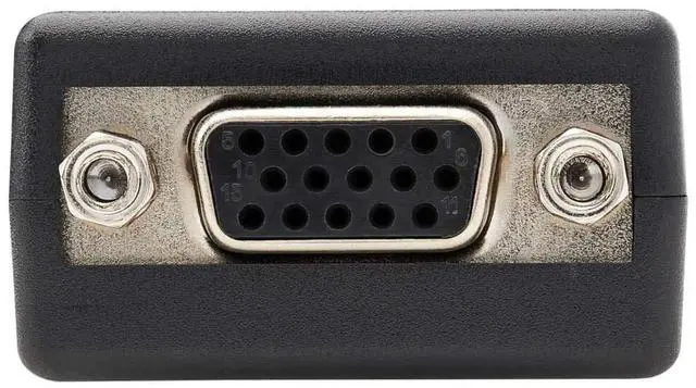 Alt view image 3 of 5 - Tripp Lite DisplayPort to VGA Adapter Converter Active M/F 6In 50 Pack