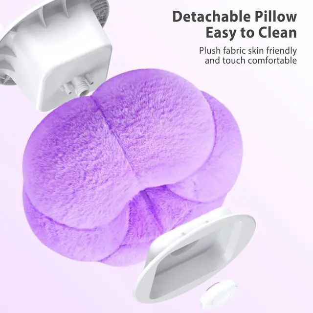 Alt view image 5 of 5 - CreaDream Pumpkin Tablet Pillow Stand Holder for Kindle iPad, Adjustable Phone Pillow Stand for Lap Bed with Detachable Snack Bowl, Compatible with 4.7"-13" Tablet, iPad, iPhone, Samsung Tabs, Kindle