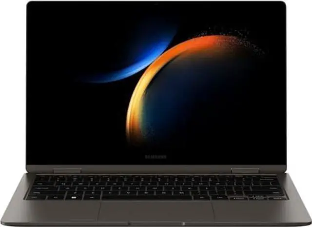 Alt view image 2 of 5 - SAMSUNG Galaxy Book3 360 2-in-1 Laptop 13.3" FHD AMOLED Touchscreen HDR500 120% DCI-P3 Intel 12-Core i7-1360P Processor 16GB RAM 512GB SSD Backlit Fingerprint Thunderbolt4 FHD Camera Win11 Gray