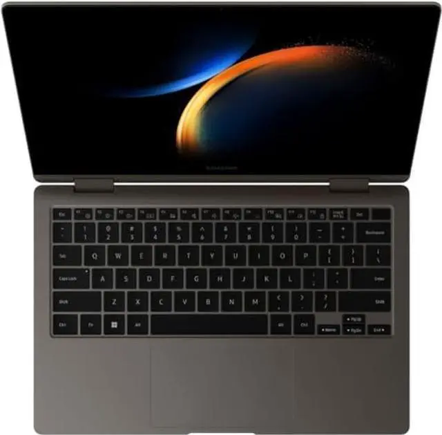 Alt view image 3 of 5 - SAMSUNG Galaxy Book3 360 2-in-1 Laptop 13.3" FHD AMOLED Touchscreen HDR500 120% DCI-P3 Intel 12-Core i7-1360P Processor 16GB RAM 512GB SSD Backlit Fingerprint Thunderbolt4 FHD Camera Win11 Gray