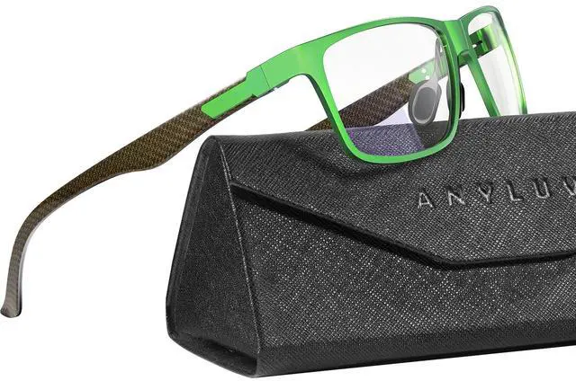 Main image of ANYLUV Blue Light Blocking Glasses Men Computer Gaming Glasses Lightweight Al-Mg Metal Anti Eyestrain Eye Protection