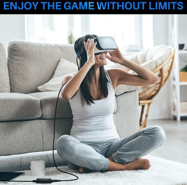 Alt view image 5 of 5 - USB C to USB A Extension Cable 50 Feet, Long USB Type C-Male to USB 3.0 A-Female OTG Extender Adapter, with 2 Chipsets Signal Booster, with an AC Power Adapter (5V 2A), (Not Charging/Video Cable)