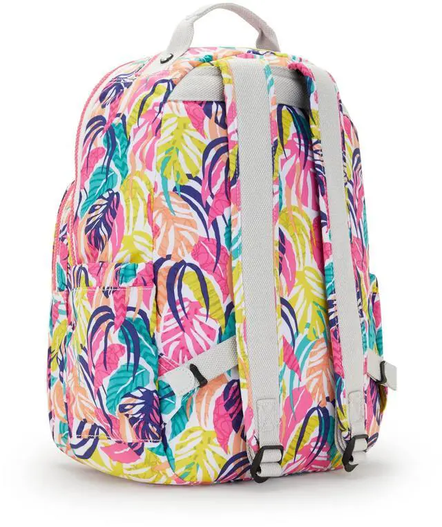 Alt view image 2 of 5 - Kipling Women's Seoul 15" Laptop Backpack, Durable, Roomy with Padded Shoulder Straps, Built-In Protective Sleeve