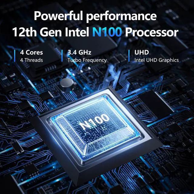 Alt view image 4 of 5 - FUNYET Touchscreen Laptop Computer, 14 Inch 2 in 1 Gaming Laptop, 12th Gen N100 Processor(up to 3.4GHz), 16GB RAM 512GB SSD, 1920 x 1080, Backlit Keyboard, Win 11 Pro, Wi-Fi 6, BT5.2