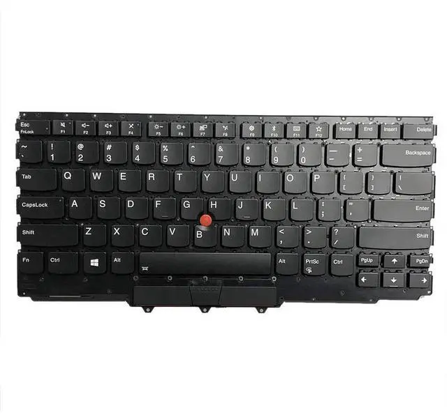 Main image of GinTai Backlit Keyboard Replacement for Lenovo ThinkPad X1 Yoga Gen 2nd 3rd (2017 2018) US 20JD/ 20JE/ 20JF/ 20JG 01HY919 01HY959 01HY879 01HY839 01HY808 SM10P95387AF SM10M29010AF