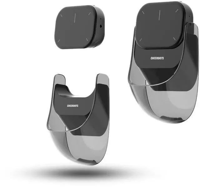 Main image of Cheerdots2 Bluetooth Detachable Air Mouse Touchpad Mouse with Voice Recording, Presentation Clicker Wireless Presenter Presentation Remote with Laser Pointer for Mac, Windows (Basic, Black)