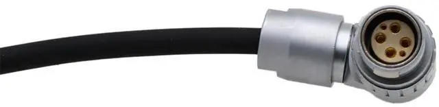 Alt view image 4 of 4 - HangTon Power Cable for DJI RS 4, RS 3 Pro, RS 2 to Video Transmission Master Wheels, USB Type-C Angled to Rotated Adjustable Right Angle 6 Pin 4+2 Female, 30cm