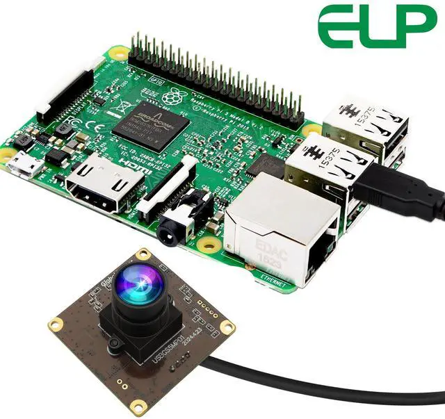 Alt view image 3 of 5 - ELP 5MP Global Shutter 50fps USB Camera for Computer UVC USB2.0 Lightburn High Speed 60fps PC Web Camera Wide Angle for Live Streaming (100 Low Distortion Lens)