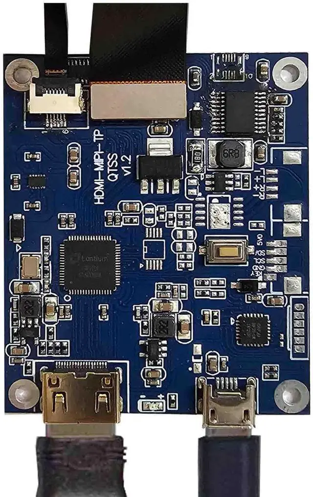 Alt view image 4 of 5 - FanyiTek 5 inch 1080x1080 350nit IPS MIPI Round LCD Touch Screen and 50 pins Controller Board