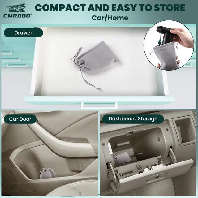 Alt view image 5 of 5 - Metal Electric Air Duster 150,000RPM Super Power Cordless Turbo Air Duster, Adjustable Rechargeable 3-Gear Brushless Motor Durable Mini Jet Dry Blower for Snow Keyboard Cleaner, Car Home, PC Cleaning