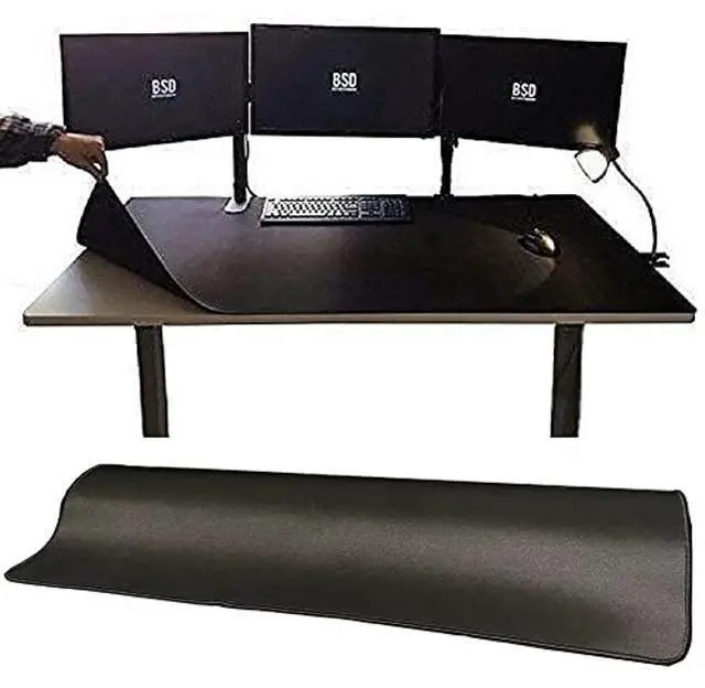 Main image of [60" x 30"] Extra-Large Mouse Pads, Gaming mat - Enhance Gaming Experience with The Massive Battle mat, Waterproof, Easy-Clean, and Lint-Free, Desk mat Perfect for PC Game Tables (Black, 4XL)