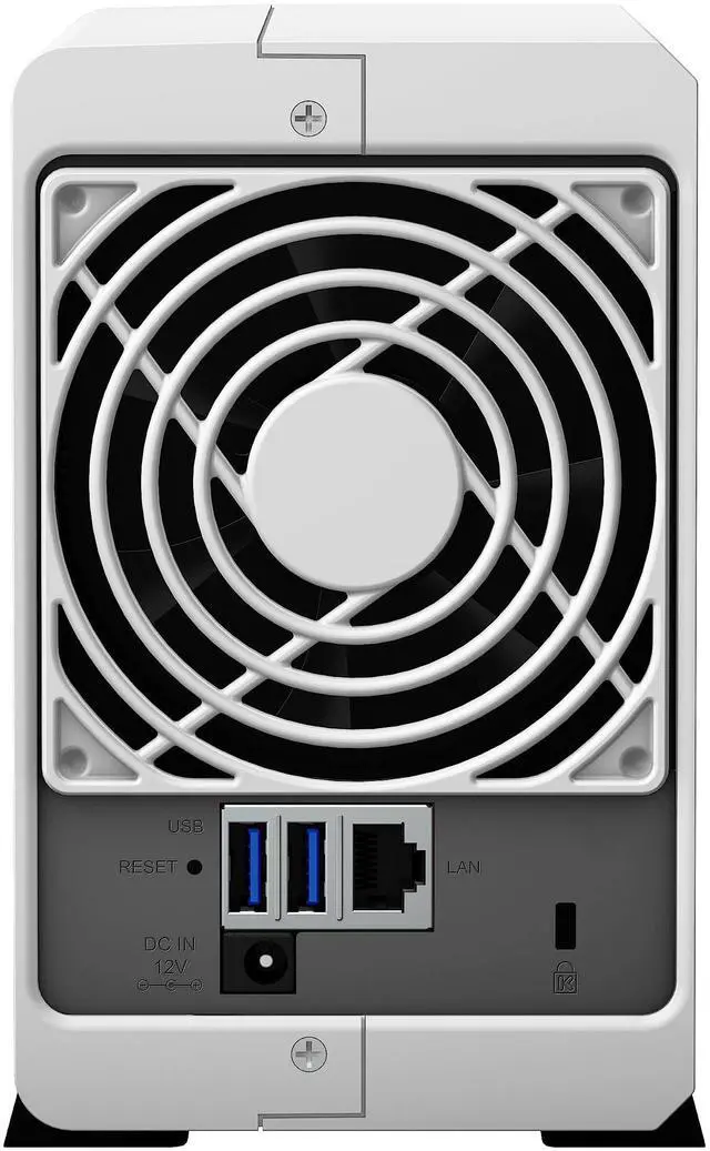 Alt view image 4 of 5 - Synology DS223j 2-Bay Diskstation NAS (Realtek RTD1619B 4-Core 1.7 GHz 1GB DDR4 Ram 1xRJ-45 1GbE LAN-Port) 16TB Bundle with 2X 8TB Seagate IronWolf