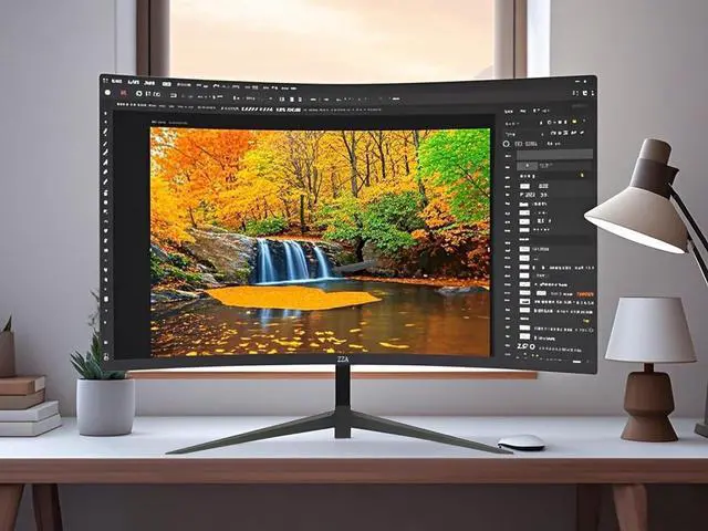 Alt view image 4 of 5 - ZZA 27 inch Curved Monitor with 2K 2560 x 1440|75hz Computer Monitor 27 inch QHD with HDMI,DP and Wall Mountable| 1440P Frameless Eye Care PC Office Monitor for Working and Gaming