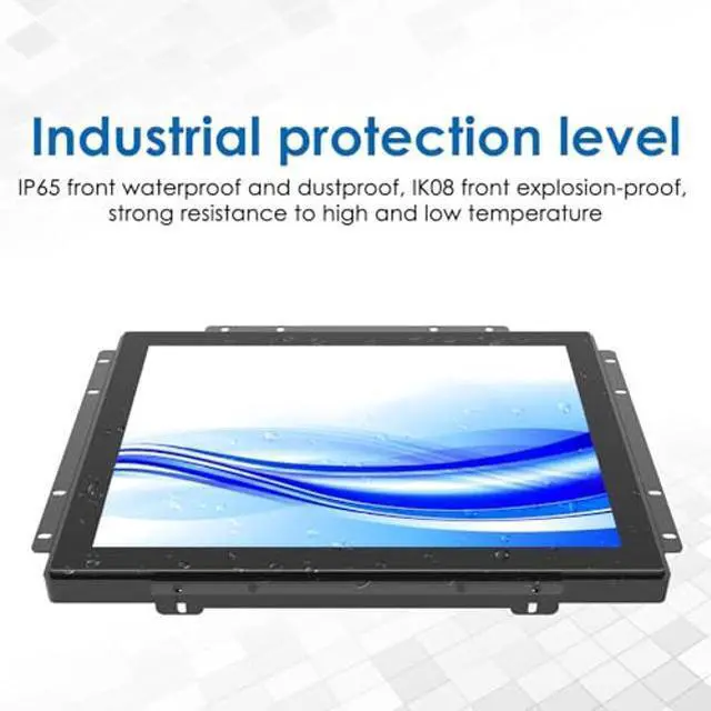 Alt view image 3 of 5 - GreenTouch Outdoor High Brightness 1000 Nits 17 Inch Open Frame Interactive Industrial Capacitive Touchscreen Monitor