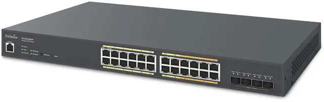 Alt view image 2 of 4 - EnGenius Cloud(ECS2552FP)| 48-Port Multi-Gigabit Switch|L2+ Managed PoE+