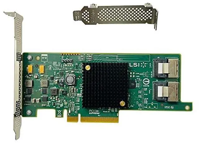 Alt view image 4 of 5 - LSI 9207-8i RAID Controller Card 6Gbs SAS SATA PCI-E 3.0 HBA IT Mode Expander Card for ZFS FreeNAS unRAID