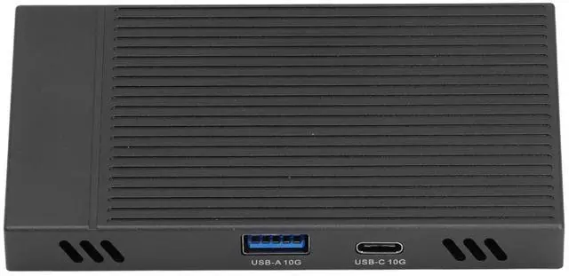 Main image of Dual Bay M.2 NVMe SSD Enclosure, USB3.2 Gen2 10Gbps High Speed Hub, M.2 Type C USB A SSD Docking Station for PCIe M Key 2230 2242 2260 2280, Plug and Play