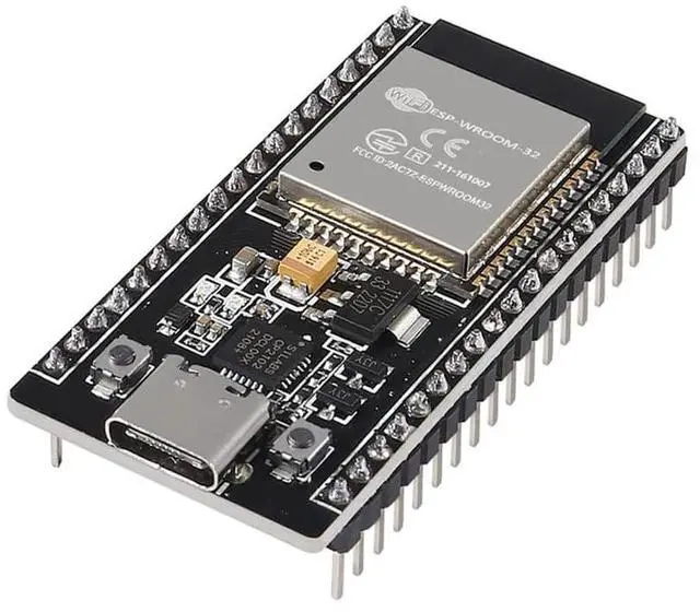 Alt view image 4 of 5 - 12 Packs ESP32-DevKitC-32 Development Board modules(ESP-32D,ESP-32 CP2012 USB C with 38 pins),Supporting STA/AP/STA+AP,with WiFi+Bluetooth Dual-core and Type-C Interface.