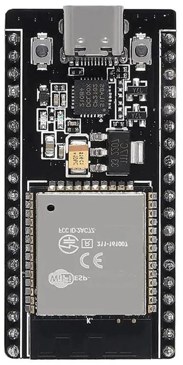 Alt view image 5 of 5 - 12 Packs ESP32-DevKitC-32 Development Board modules(ESP-32D,ESP-32 CP2012 USB C with 38 pins),Supporting STA/AP/STA+AP,with WiFi+Bluetooth Dual-core and Type-C Interface.