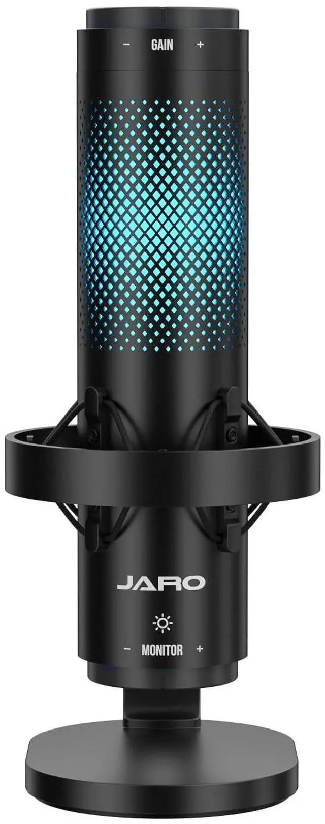 Main image of JARO USB Multi-Polar Pattern Condenser Microphone with Mute Noise Cancelation RGB for Podcasting Gaming Streaming YouTube Zoom AMSR Singing Recording [Compatible with PC Laptop Mac PS4/5], J101-CS