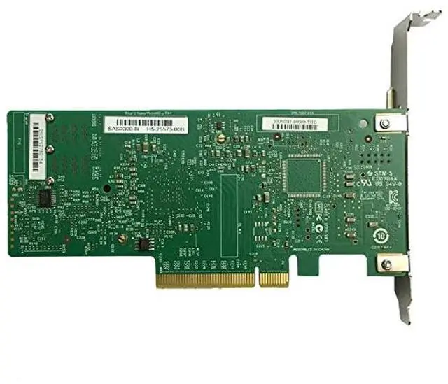 Alt view image 5 of 5 - LSI 9300-8i RAID Controller Card PCI E 3.0 12Gbps HBA IT Mode ZFS FreeNAS unRAID RAID Expander + 2 SFF-8643 SATA Cable