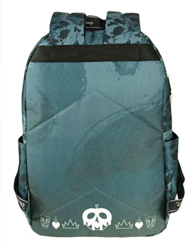 Alt view image 5 of 5 - KBNL Classic Disney Villains - Evil Queen Backpack with Laptop Compartment for School, Travel, and Work, Multicolor