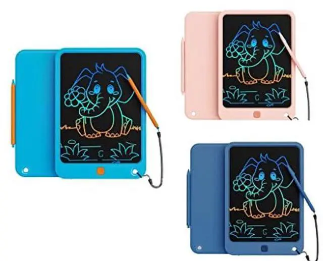 Main image of 10 Inch LCD Writing Board,Gift for Boys Girls Toddlers Age 3-12 Years(Blue-O+Pink+Pink)