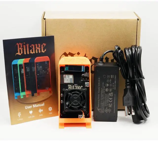 Alt view image 5 of 5 - KIDSMIA Bitaxe Gamma 601 Bitcoins Miner 1.2TH/s Solo Miner BM1370 Asic Chip 18W/TH BTC Gamma Open System Asic Bitcoins Mining Machine