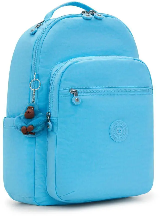 Alt view image 4 of 5 - Kipling Women's Seoul 15" Laptop Backpack, Durable, Roomy with Padded Shoulder Straps, Built-In Protective Sleeve