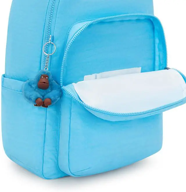 Alt view image 5 of 5 - Kipling Women's Seoul 15" Laptop Backpack, Durable, Roomy with Padded Shoulder Straps, Built-In Protective Sleeve