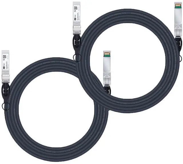 Main image of Ubiquiti UniFi UC-DAC-SFP+ 10G SFP+ DAC Cable - 5m/16.4ft, 2 Pack for Meraki, Mikrotik, Intel, Fortinet, Netgear