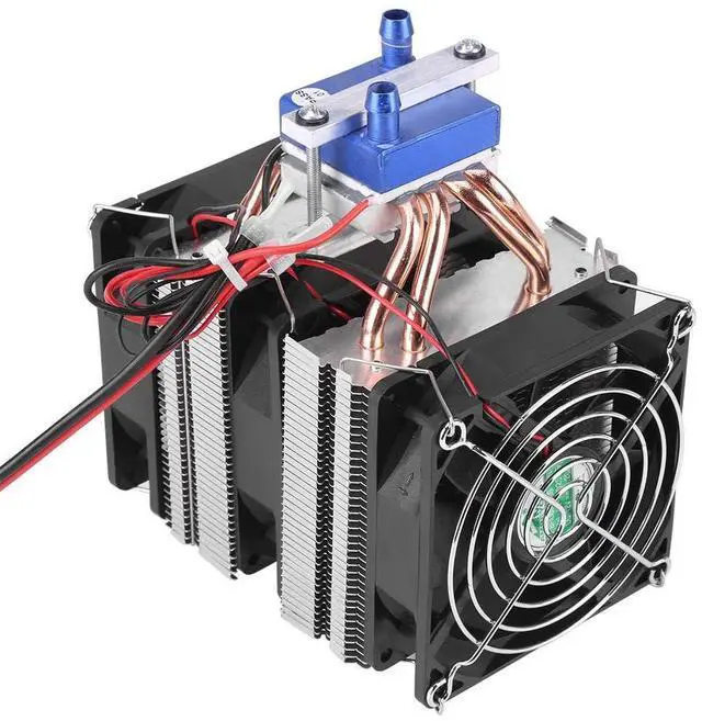 Main image of DC 12V Thermoelectric Cooler Peltier System Semiconductor Refrigeration Water Chiller Cooling Device for Fish (120W for 30L)