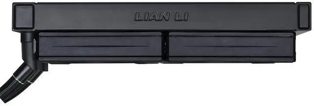 Alt view image 4 of 5 - Lian LIANLI Water Cooling Kit "Galahad" Series II Trinity 240 Black 1.1 inch (27 mm) Thick Radiator with ARGB Fan
