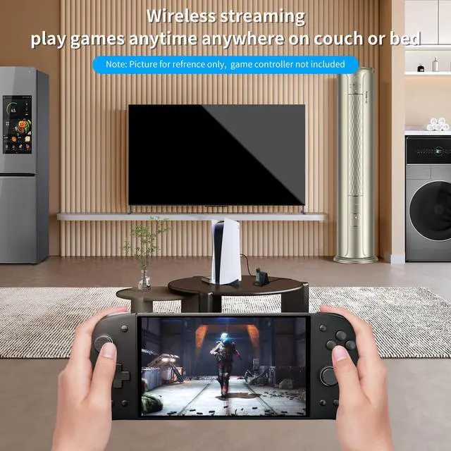 Alt view image 3 of 5 - PeakDo 7 inch 60Hz Streaming Gaming Handheld, 0 Latency 100ft Wireless Game Console Monitor Touchscreen with Cooling Dock for PC,Xbox,PS5/4,Switch(V3 SE)