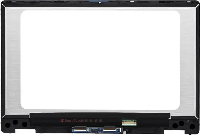 Alt view image 2 of 5 - L51119-001 Replacement for HP Pavilion x360 14m-dh 14-dh 2-in-1 Series 14m-dh0xxx 14-dh2051wm 14m-dh1001dx 14m-dh0001dx 14m-dh0003dx Full HD 1920x1080 14.0" LED Display LCD Touch Screen Assembly