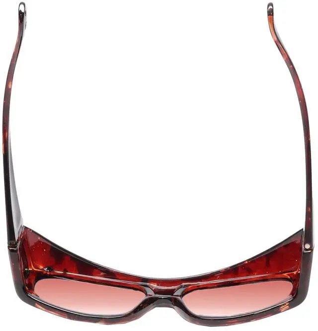 Alt view image 5 of 5 - Medspex Fl012 Color Therapy Mood Glasses Tortoise Havana/Red Photophobia Blue Light Sensitivity Chromotherapy Chakra Healing