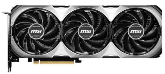 Alt view image 2 of 5 - MSI Gaming GeForce RTX 4070 Ventus 3X E1 12G OC Graphics Card (Ada Lovelace Architecture, Extreme Clock: 2520 MHz, Memory Speed: 20 Gbps, 12GB GDDR6, 192-bit, DP/HDMI)