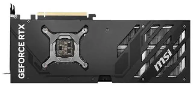 Alt view image 4 of 5 - MSI Gaming GeForce RTX 4070 Ventus 3X E1 12G OC Graphics Card (Ada Lovelace Architecture, Extreme Clock: 2520 MHz, Memory Speed: 20 Gbps, 12GB GDDR6, 192-bit, DP/HDMI)