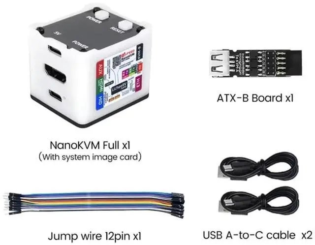 Alt view image 2 of 5 - 1PCS Sipeed NanoKVM Full Mini Remote Control Operation and Maintenance Server RaspberryPi