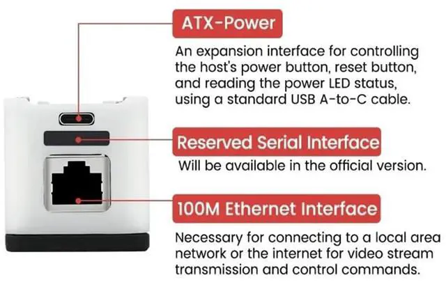 Alt view image 5 of 5 - 1PCS Sipeed NanoKVM Full Mini Remote Control Operation and Maintenance Server RaspberryPi