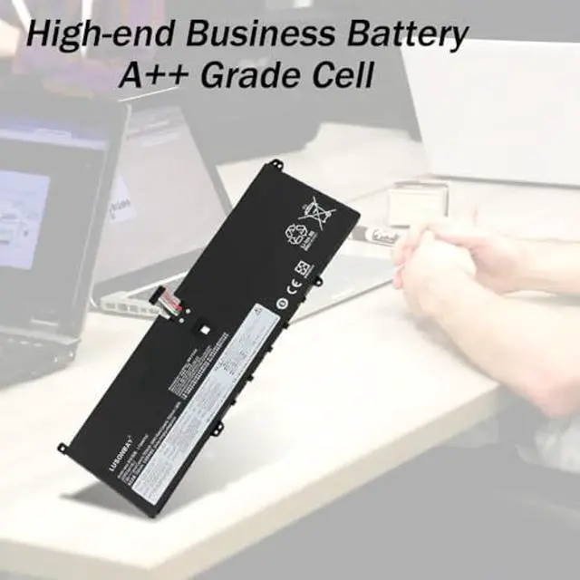 Alt view image 5 of 5 - LUSONBAY L19M4PH2 L19C4PH2 Laptop Battery for Lenovo Ideapad Yoga 9i (14) 9-14ITL5 82BG Yoga Pro 14c ITL 20215B10Z33896 5B10Z33895 SB10Z33898