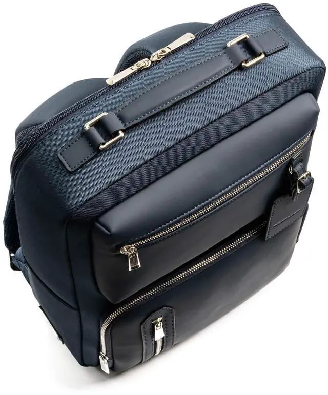 Alt view image 5 of 5 - Maverick & Co. Explorer Light Backpack, Compatible with 15.6" laptop, for Men & Women (Navy)