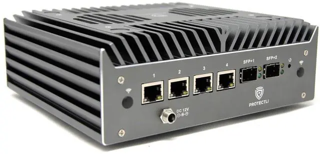 Alt view image 3 of 5 - Protectli Vault Pro VP6650-6 Port, Micro Appliance/Mini PC - Intel i5, 2X 10G SFP+ & 4X 2.5G Ports, DDR5 RAM, M.2 NVMe or SATA SSD Storage, AES-NI, Barebones