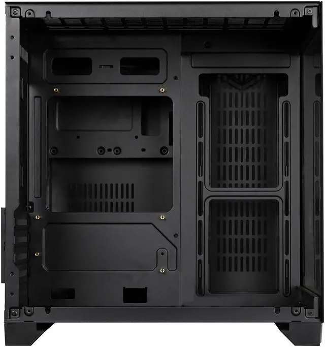 Alt view image 5 of 5 - Case Computer Rise Mode USA Galaxy Glass M Mini, Mini Tower Tempered Glass, M-ATX Black