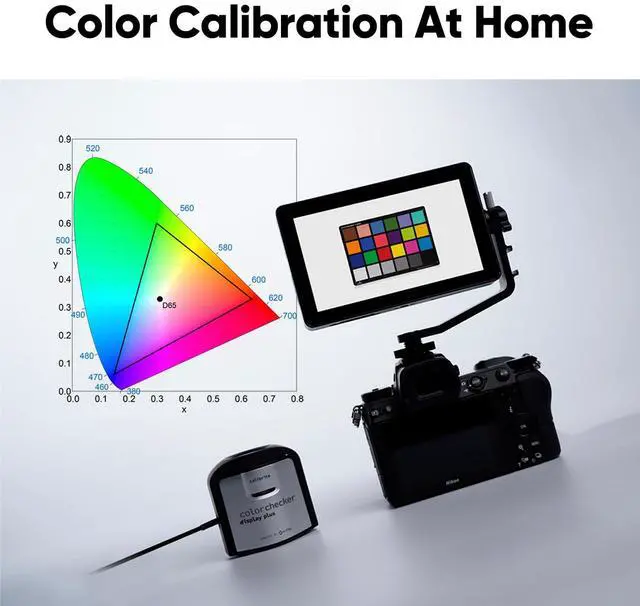 Alt view image 4 of 5 - Osee Lilmon 5 1000 Nits High-Bright 5.5 inch Touch Screen DSLR Camera Field Monitor with 3D LUT HDR 4K HDMI in and Out Exposure Focus Assist Waveform Monitor