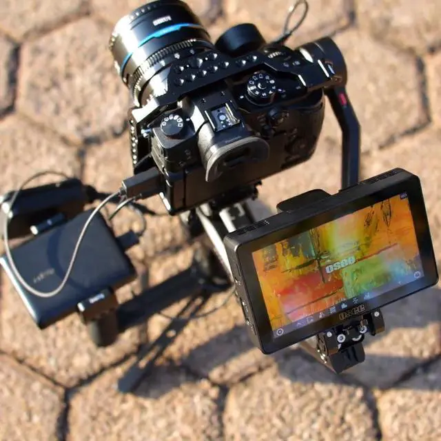 Alt view image 5 of 5 - Osee Lilmon 5 1000 Nits High-Bright 5.5 inch Touch Screen DSLR Camera Field Monitor with 3D LUT HDR 4K HDMI in and Out Exposure Focus Assist Waveform Monitor