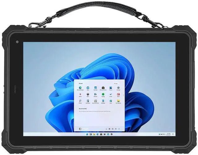 Main image of RUGLINE IP68 Rugged Tablets RT-I10Y, 10.1 inch Windows Tablet, Windows 11 Pro Upgrade, 8GB+128GB, Intel N5100, 4G LTE GPS, Industrial Handheld Tablet PC with Handstrap for Rough Outdoor Work