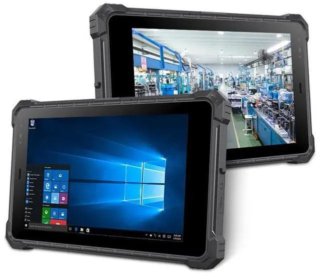 Alt view image 2 of 5 - RUGLINE Rugged Tablet, 8 inch Windows 10 Rugged Tablet, 4G LTE, GPS, Water Resistance, 7.6V 5000mAh Battery, 8GB RAM/128GB ROM, Bluetooth, Dual Wi-Fi for Enterprise Work Field