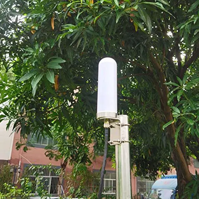 Alt view image 5 of 5 - 5G 4G LTE Antennas Outdoor Omni Directional Cellular 5G WiFi Antenna Long Range SMA N Male ts9 Antenna 4G LTE External Wide Band 698-6000MHz 10dBi with Cable Pole (Full Kit)